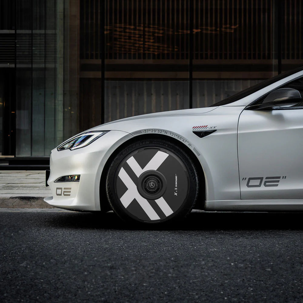 HALODISC 2 X-Factor - 4 Adet Jant Kapağı Takımı - Jant Kapağı Tesla Model Y Uyumlu