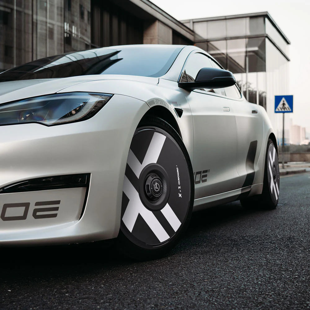 HALODISC 2 X-Factor - 4 Adet Jant Kapağı Takımı - Jant Kapağı Tesla Model Y Uyumlu