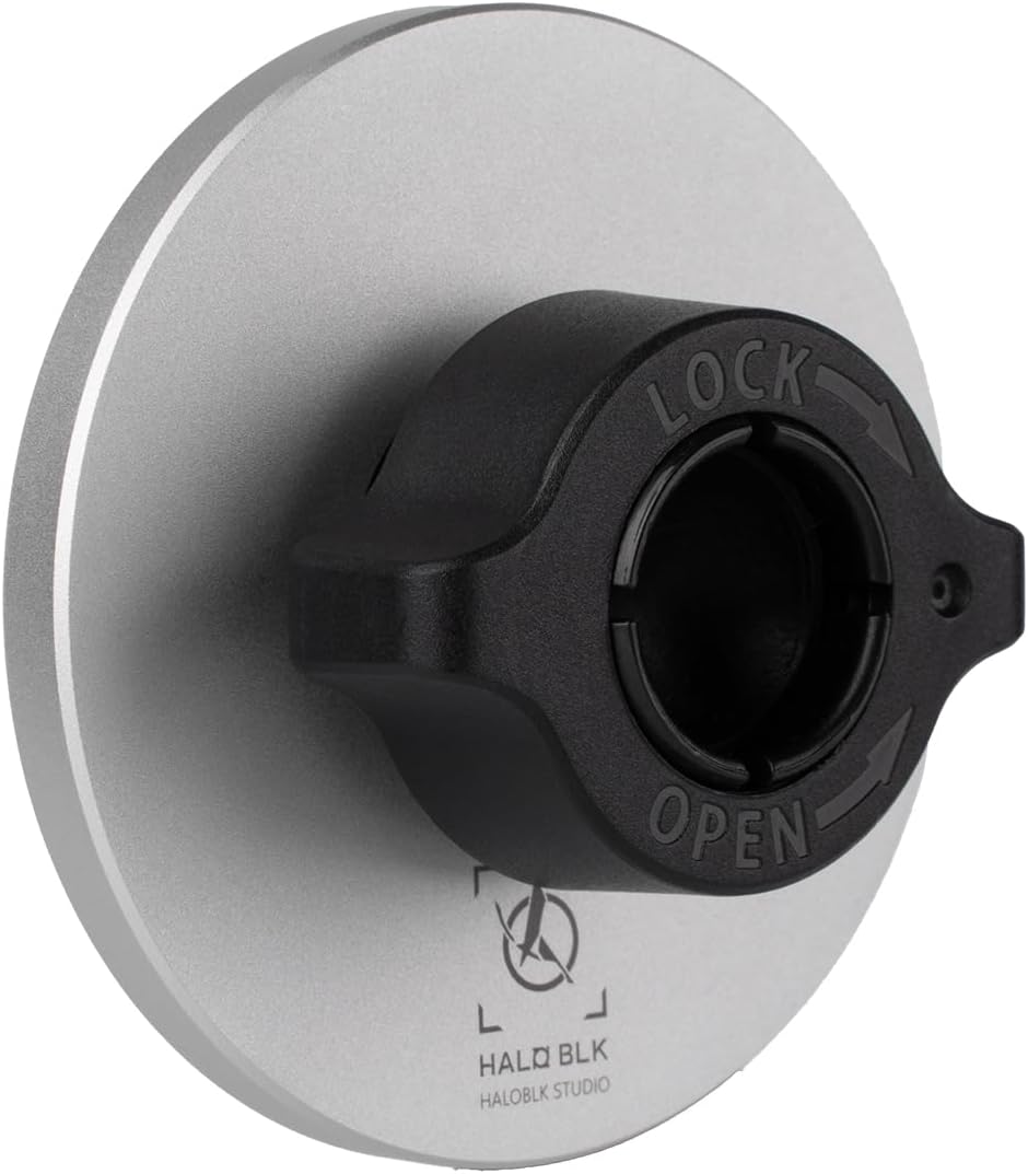 HALOBLK Magsafe Telefon Tutucu + 2 Magsafe Halka (Topuzlu Bağlantı Kolu Dahil Değildir)