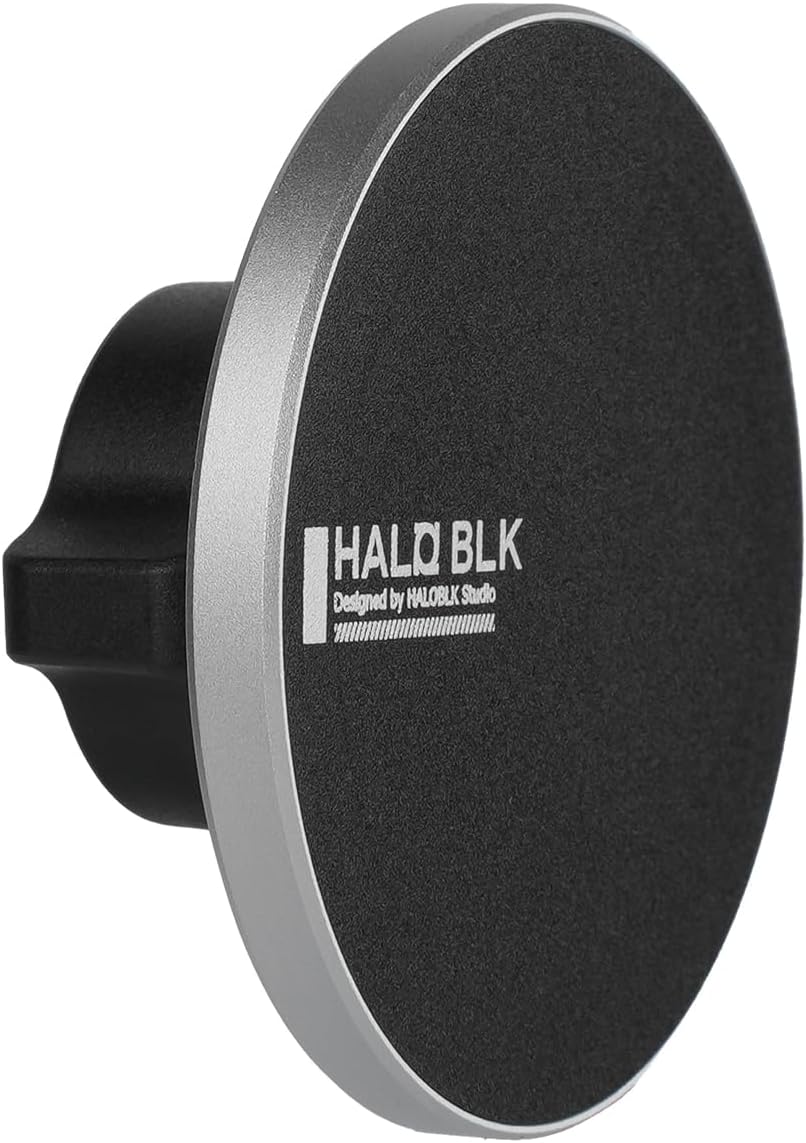 HALOBLK Magsafe Telefon Tutucu + 2 Magsafe Halka (Topuzlu Bağlantı Kolu Dahil Değildir)