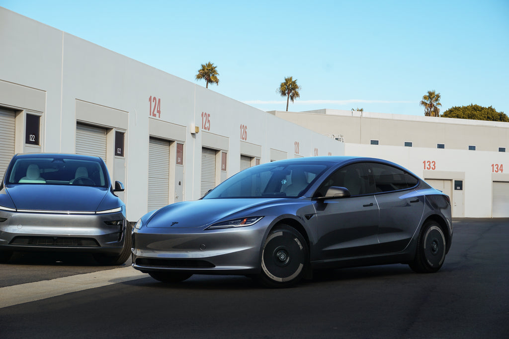 HALODISC 2 Silver Track - 4 Adet Jant Kapağı Takımı - Jant Kapağı Tesla Model Y Uyumlu