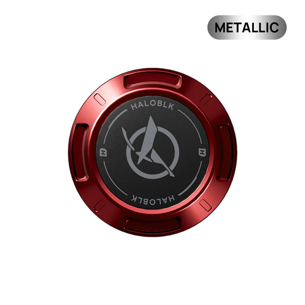HALODISC Cap - Metallic Red - Takım 4 Adet