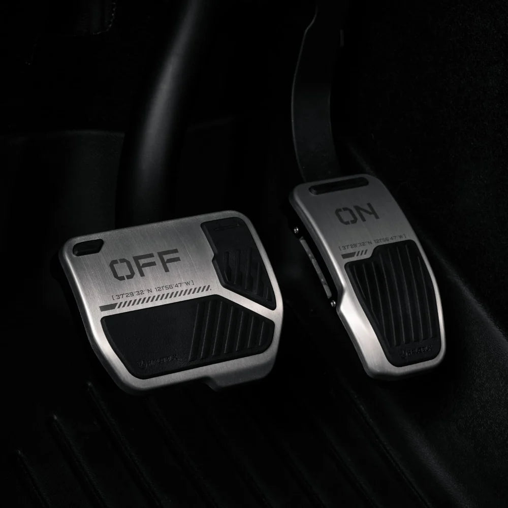 Tesla için Alaşımlı Araç Pedal Kapakları - Toy Switch