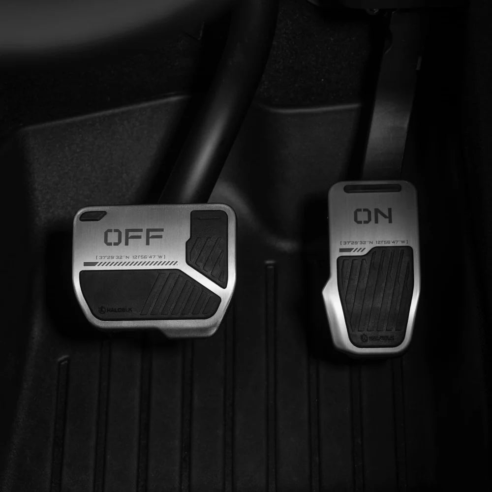 Tesla için Alaşımlı Araç Pedal Kapakları - Toy Switch