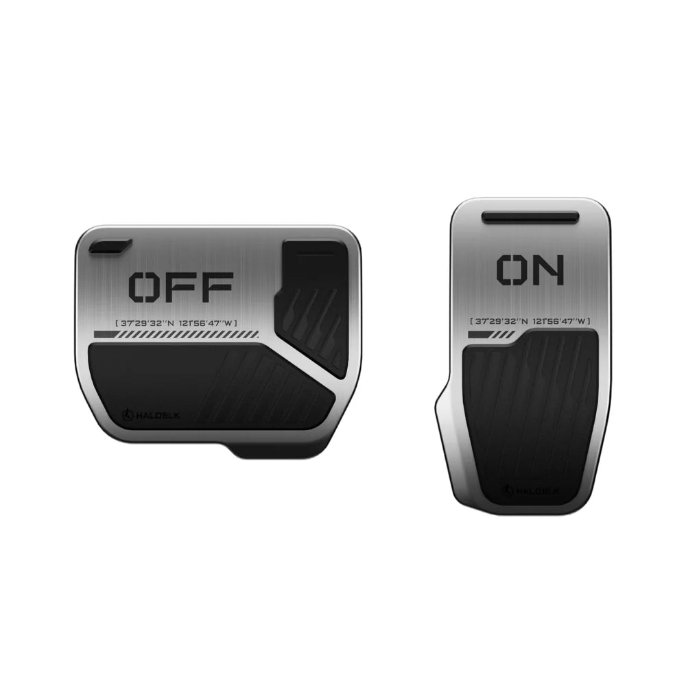 Tesla için Alaşımlı Araç Pedal Kapakları - Toy Switch