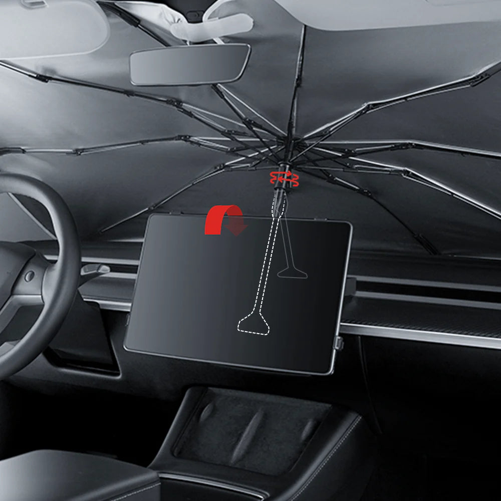 HALOBLK Ön Cam Güneşlik Şemsiye